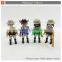 Mini luxury indian cowboy doll figure toys for child