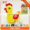 Funny wind up toy hen laying egg for kids