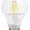 Singapore,4W, 6W,360degree Medium Base E27 G60 filament led globe bulb,super bright,110lm/W,Retrofit G60 filament led globe bulb