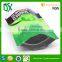 Top Class hot seal zip lock package zip lock plastic bag with clear window for dried food