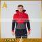 hoodie zipper muscle fit men's hoodies custom fleece two tone color hoodies