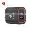 HUNDA Internatonal Travel 2-Port USB Wall Charger 12W 5V 2.4A for Iphone, Camera,Tablets