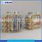 Fashion 4 layer show shelf power coating wooden display rack