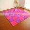 EVA foam fluffy fleece carpet puzzle mat for household
