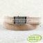 Iron brass exquisite design colorful release fabric belt buckle