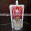 Fruit Juice packaging Bag, Mylar Aluminum Foil Stand Up Spout Bags For Liquid, Oil,Wine,juice pouch factory