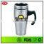 450ml coated starbucks tumbler stainless steel double wall with handle