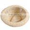 hot sale handmade corchet fashion paper straw unisex jazz fedora top hats