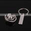 cheapestl metal keychain with laser engraved logo