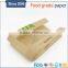 Stand up food grade logo print water proof fast food paper bag with clear window