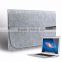 2016 new arrival !! Fashional Wool felt arm ultra-thin envelope file cover sleeve for Macbook air retina 11" 13.3"15.4"