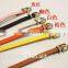 good quality of thin fashion belt with Pu leather