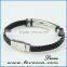 China Factory Cheap Customized design fashion wholesale Cattle real leather bracelet