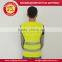 factory hot sale reflective safety vest yellow