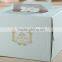 custom food packaging box/ cake packaging printing box with ribbon/ food packaging box christmas wholesale