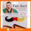 Hot sales party artificial mustache beard high quality any color is available fake beard for sale