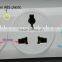 houseing power strip with neon indicator light