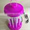 Small electric bug zapper with night lamp