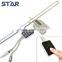 Aluminum LED Leisten DC12V 16W/M clear cover White