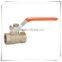 Brass ball valve with lock, water meter lock,1 inch ball valve