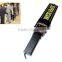 Pinpoint cheap hand held metal detector with audio alert and LED indicator work together