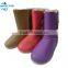 OEM Lady indoor outdoor winter warm plush PU boots