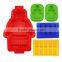 China manufacture Various Shape fashion silicone ice tray with LFGB approved