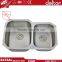 Satin Finish Kitchen Sink Single Sink with Drainer Board UPC Kitchen Sink for America Standard