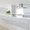 Island kitchen unity drawing, I shaped lacquer kitchen cabinet