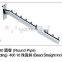 Metal Slatwall Hanging shelf brackets