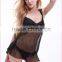 No moq wholesale China factory mature women sexy lingerie black sexy lingerie babydoll for women