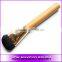 Top sell Bamboo handle cosmetic makeup brush, Custom logo bamboo makeup brushes