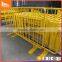 Hot sale portable flat feet retractable crowd control barrier