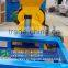 Charcoal briquette extruder with automatic cutter made by E.P