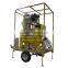 Combined rotary seed cleaner and seed treater
