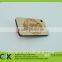 New product engraving natural wooden hang tag factory price