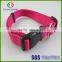 hot new plain nylon dog collars for sale