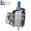 Stainless steel horizontal milk cooling tank (BLS)