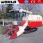 4LZ-5.0E World brand mini rice wheat combine harvester price