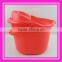 plastic mop bucket with wheels wholesale