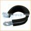 China manufacture best quality truck industrial rubber lined hose clamps