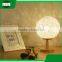 wooden decorative Garden Cane twine eye protection usb rechargeable dimmable led study reading desk table night light lamp