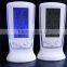 Digital LCD display time and thermometer snooze clock / Square blue LED digital clock / Music clock / automatic calendar clock