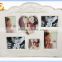 Different color photo frame with house design