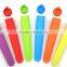 Factory Supply Food Grade Ice Mold/ silicone ice popsicle molds