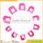 26 Pcs of 10 Sizs Reusable Spill Resistant Manicure Finger Cover Nail Art Polish Guide Stencil Shield