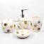 Ceramic Bathroom Set Round Shape Wholesale