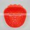 Red Color Strawberry Shaped Melamine Colander
