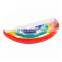 2017 new style leasure giant inflatable rainbow pool float outdoor water party lounge beach game toys for kids and adults