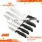 A3395-b Special Design Air-flow Dots Stamped 5pcs Stainless Steel Knife Set